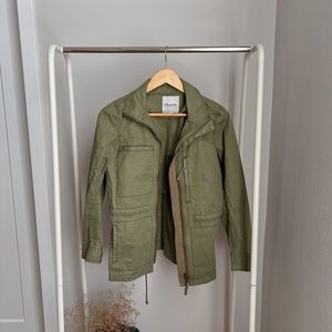 Madewell Green Utility Jacket